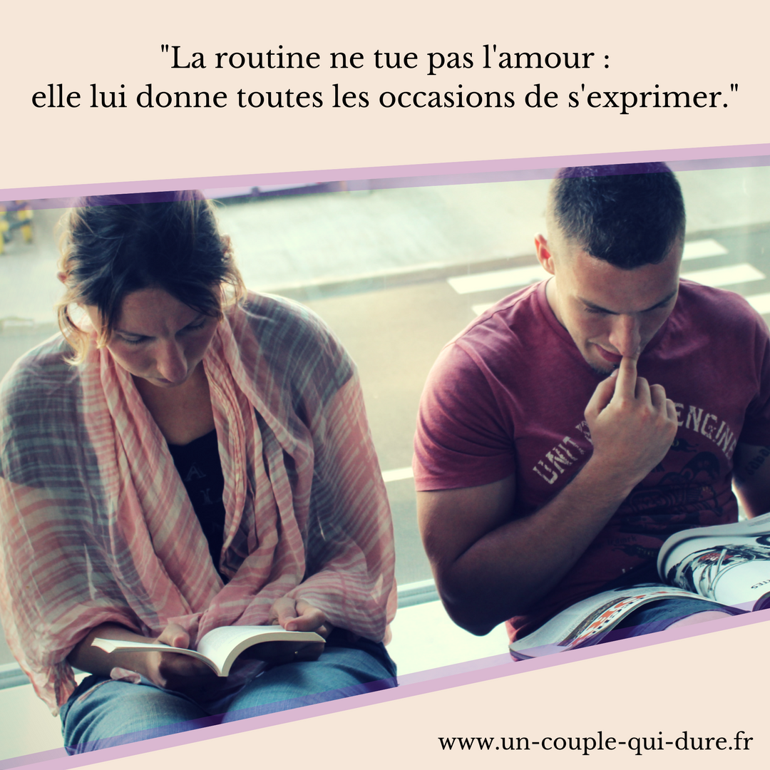 routine grand amour vie de couple